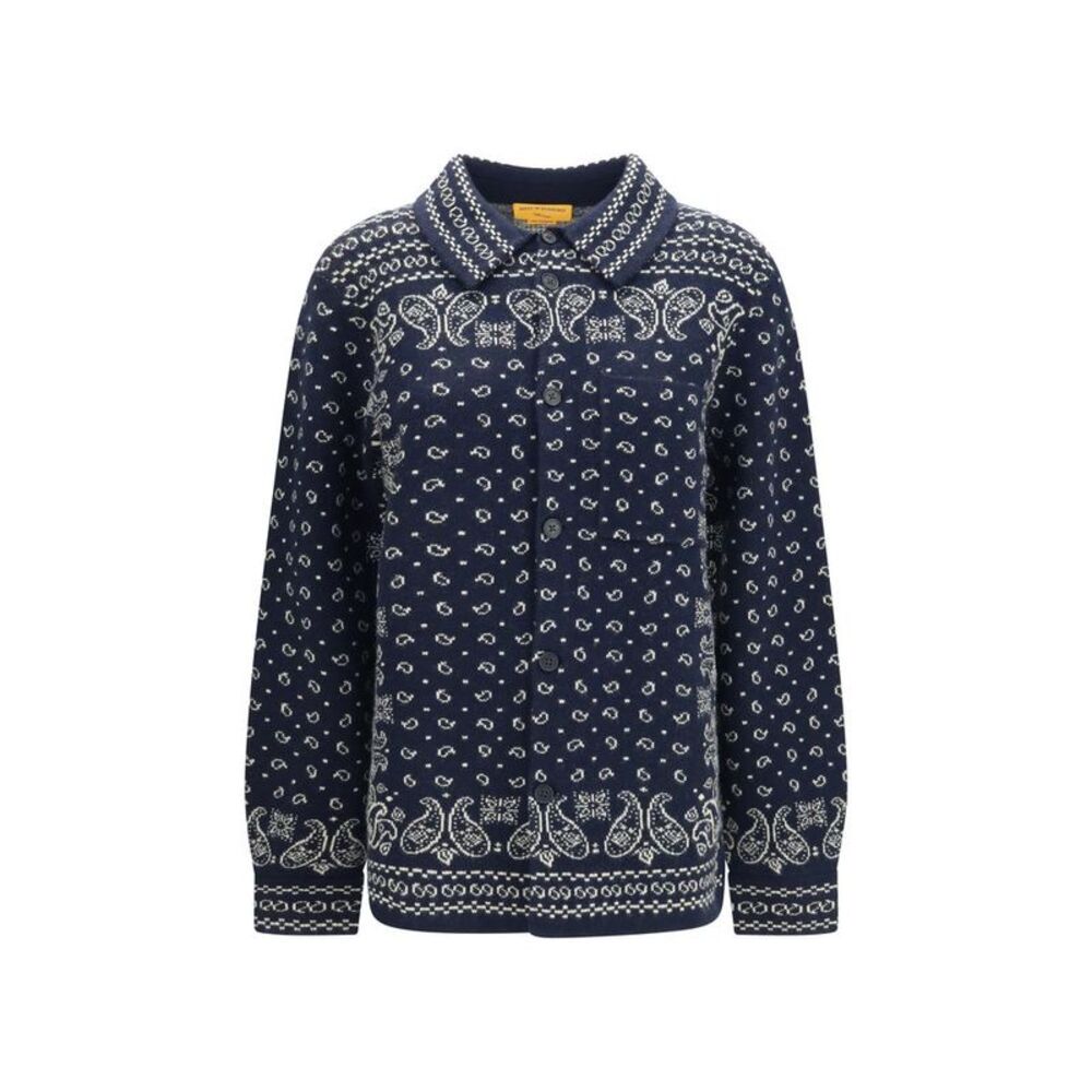 Guest in Residence Blue Cashmere Women's Shirt